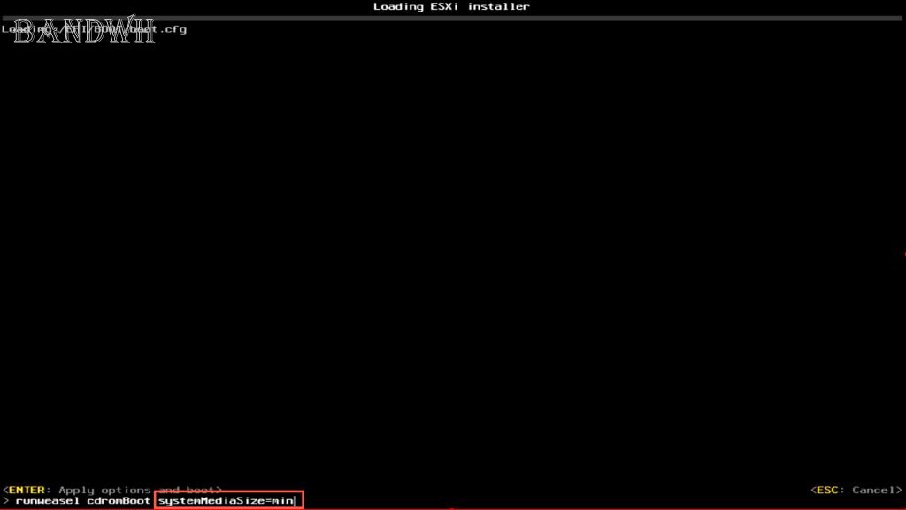 Esxi6.7以上官方版本系统默认占用空间的设置